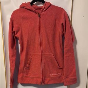 Carhartt Pink Full-Zip Hoodie